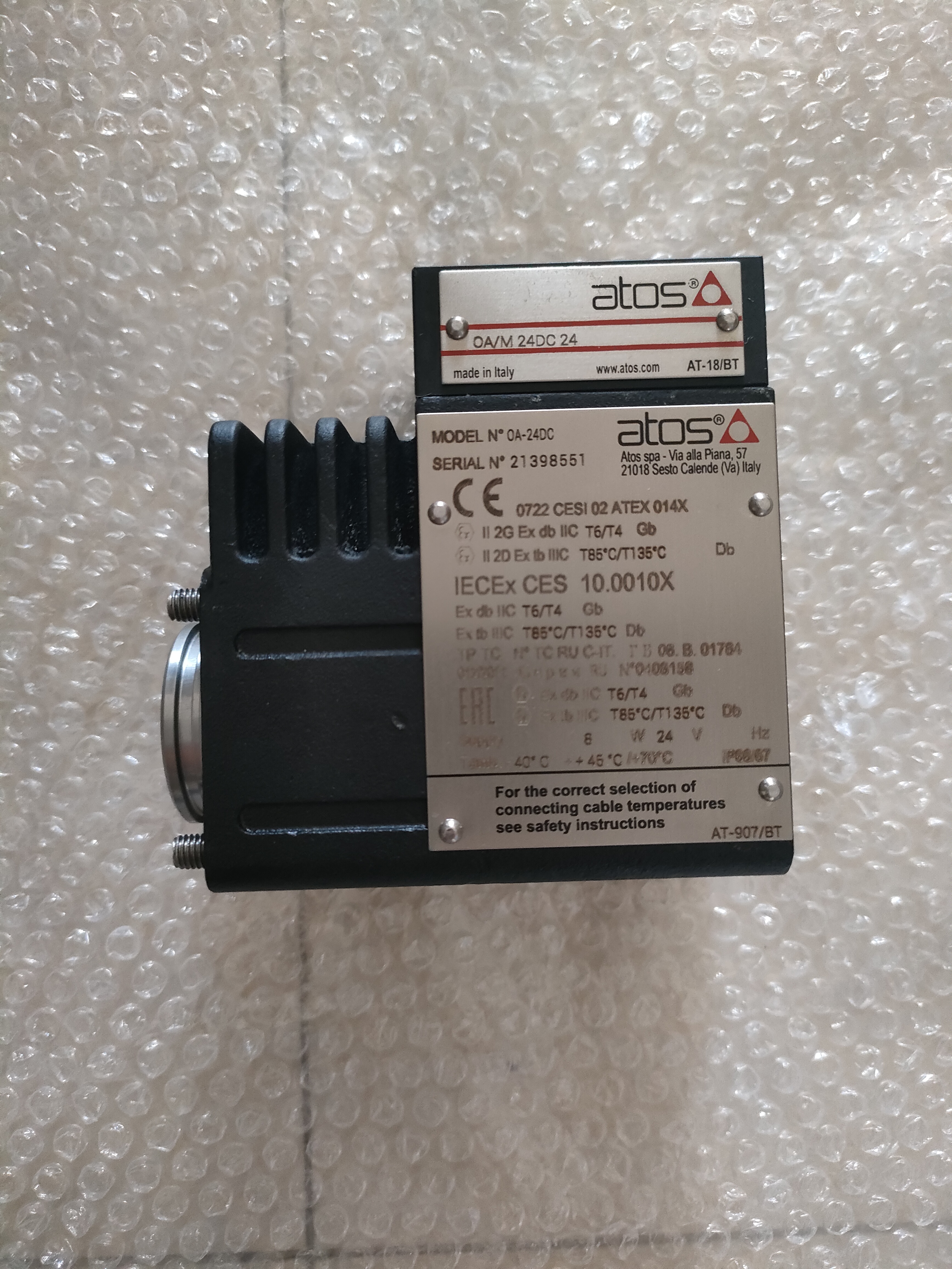DP-2111意大利ATOS变量型轴向柱塞泵RZMO-P1E-010/50  DP-2111意大利ATOS变量型轴向柱塞泵RZMO-P1E-010/50  意大利ATOS液压电磁阀环境温度AGAM-10/10/210 24DC
