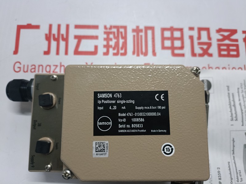 3761阀门定位器德国萨姆森SAMSON      3760阀门定位器 德国萨姆森SAMSON             3730-1阀门定位器 德国萨姆森SAMSON