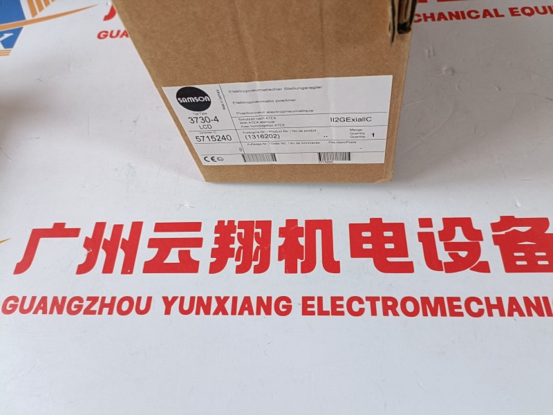 SAMSON 配件 3730-310000/900100 4708-9404-C SAMSON 阀门定位器 3760-002011 阀门定位器 SAMSON 定位器 4763-00120032110.04