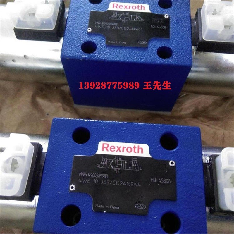 原装力士乐比例阀R901496443 4WREE6E16-3X/V/24F1 原装力士乐比例阀R901496443 4WREE6E16-3X/V/24F1 力士乐全新正品电磁阀R901391200 4WE10D5X/HG24N9K4/M