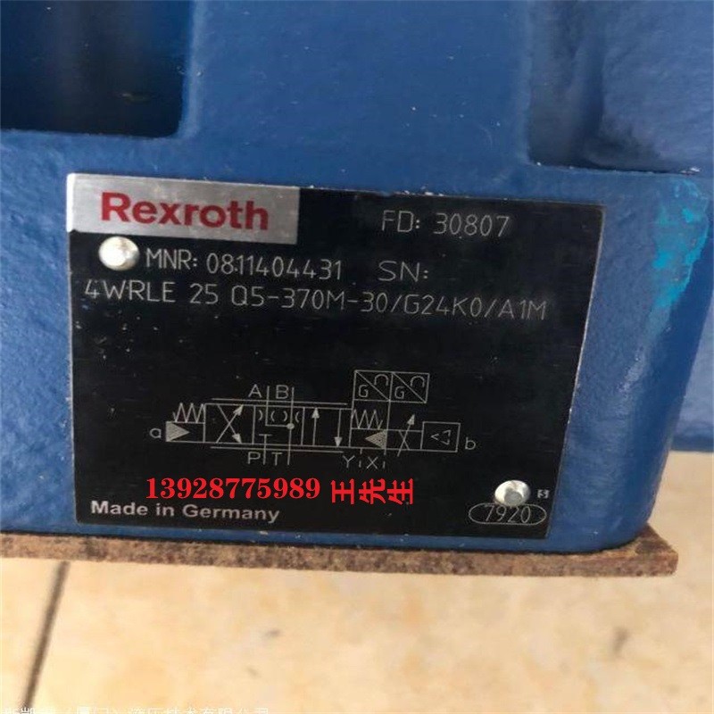 德国力士乐减压阀DR30-5-5X/100YM R900597260 德国力士乐液压阀4WRZ10W6-857X/EG24N9KM原装 德国力士乐液压阀4WRZ10W6-857X/EG24N9KM原装