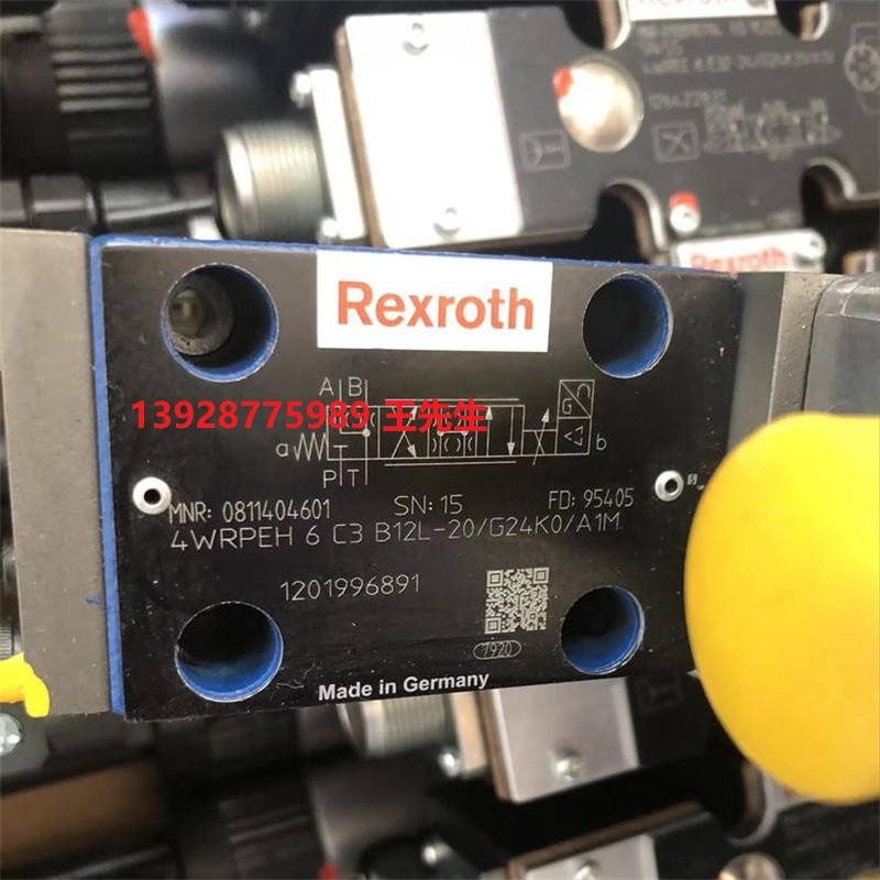 力士乐溢流阀型号DBEM10-7X/200YG24K4M原装 力士乐电磁换向阀型号4WRAE10W60-2X/G24K31/F1V 力士乐先导式溢流阀Z2DB6VD2-4X/100V德国进口