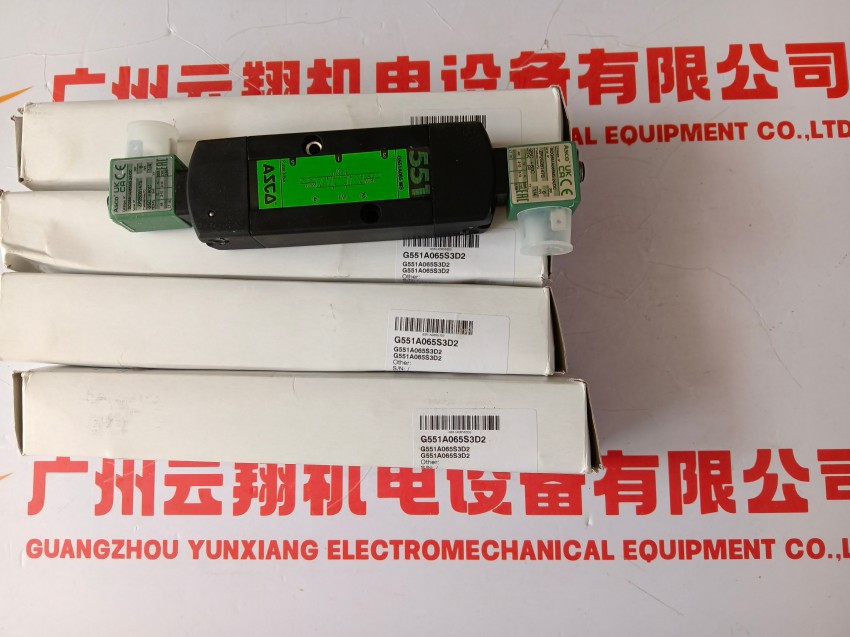 使用简单阿斯卡ASCO小型电磁阀HTG551H401MO 220VAC