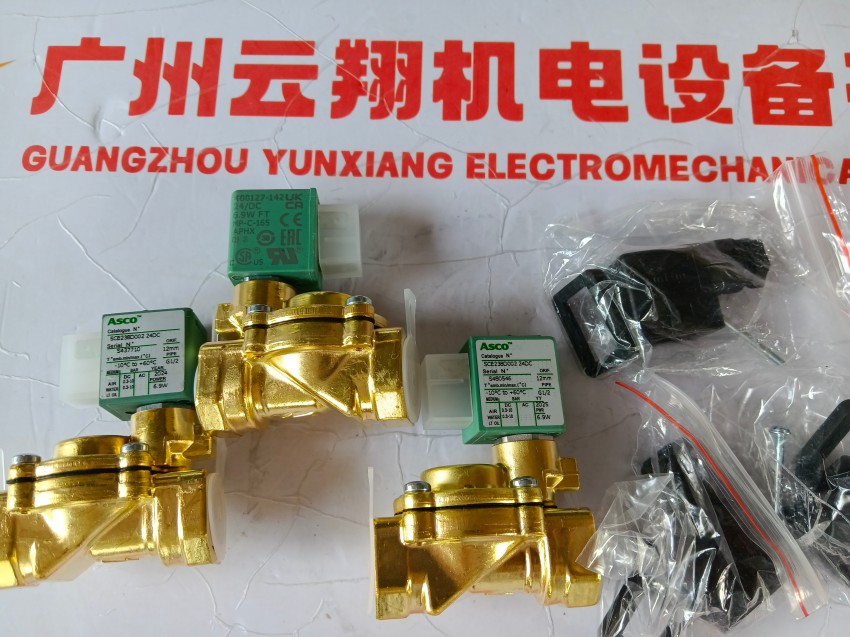 两位三通ASCO电磁阀JPIS8314B301 24VDC安装方式