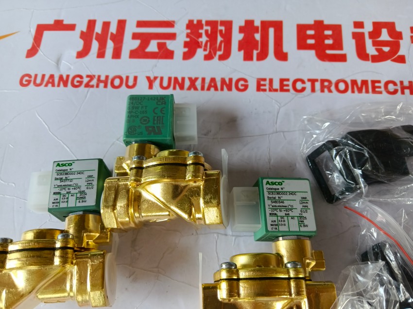  防水防尘特点的ASCO电磁滑阀现货EF8551G421MODC24/DCD