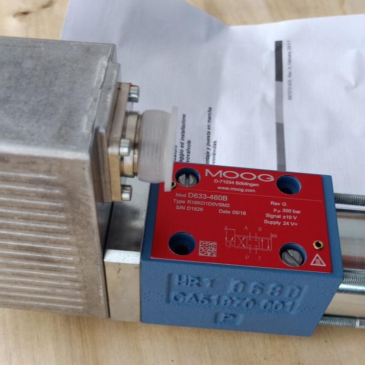 D633-314B 穆格MOOG直动式伺服阀现货