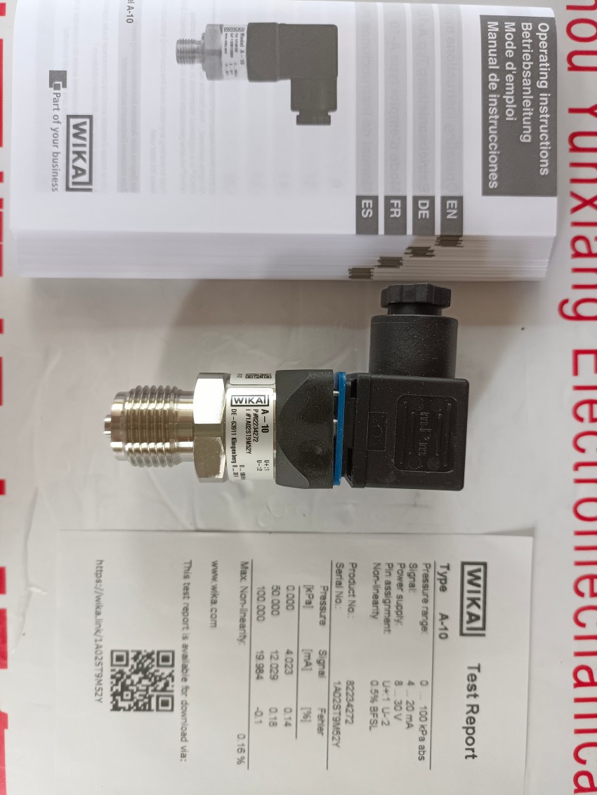 O-10（T）标准型压力变送器工业应用精度0.5威卡WIKA包邮泵压缩机