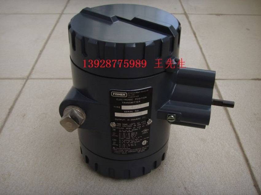 费希尔Fisher旋转阀的3610J型气动阀门定位器