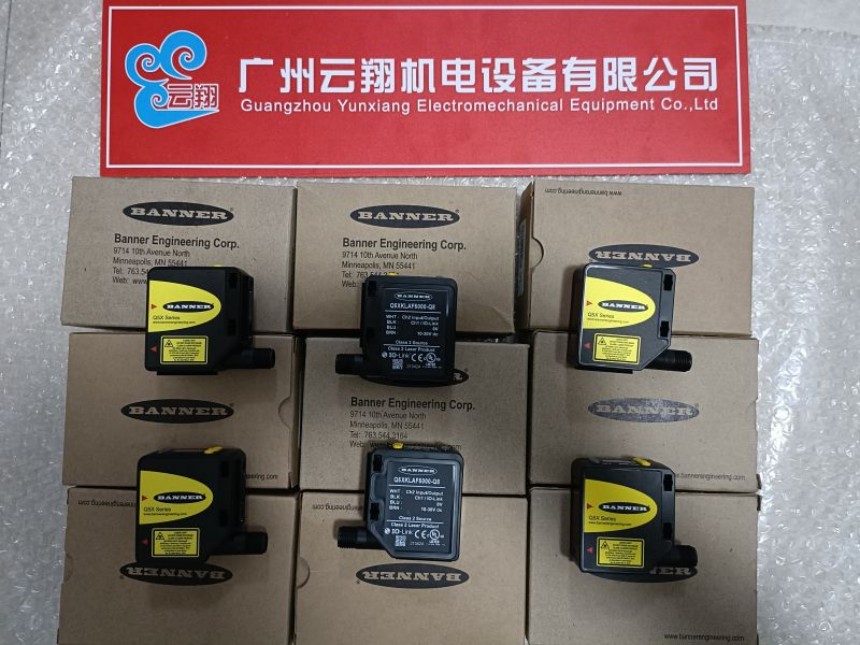 美国BANNER 邦纳 Q45VR3R 现货全新原装