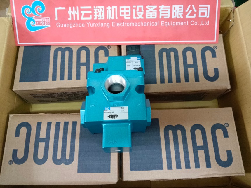 MAC电磁阀52A-11-FOA-GM-GDFC-1KT